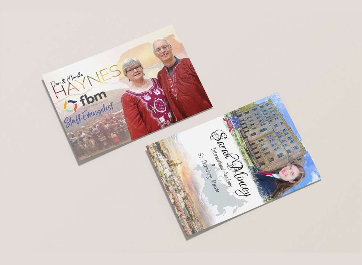 prayer-cards Missionary prayer card designs for FBM