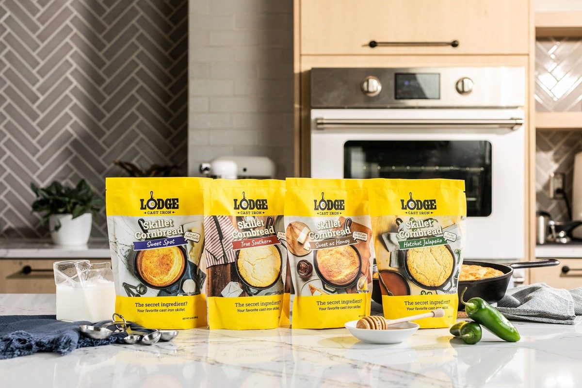 Lodge Cast Iron Cornbread packs