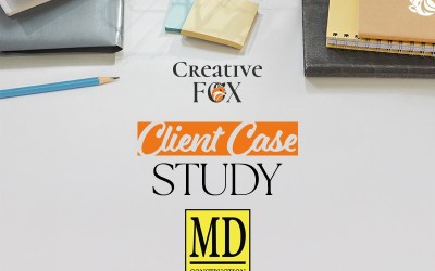 Website Redesign Client Case Study: MD Construction