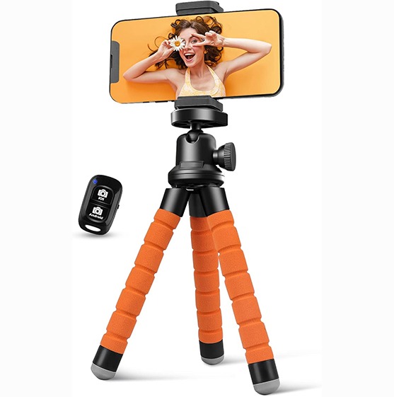 Flexible budget friendly tripod for stabilization 