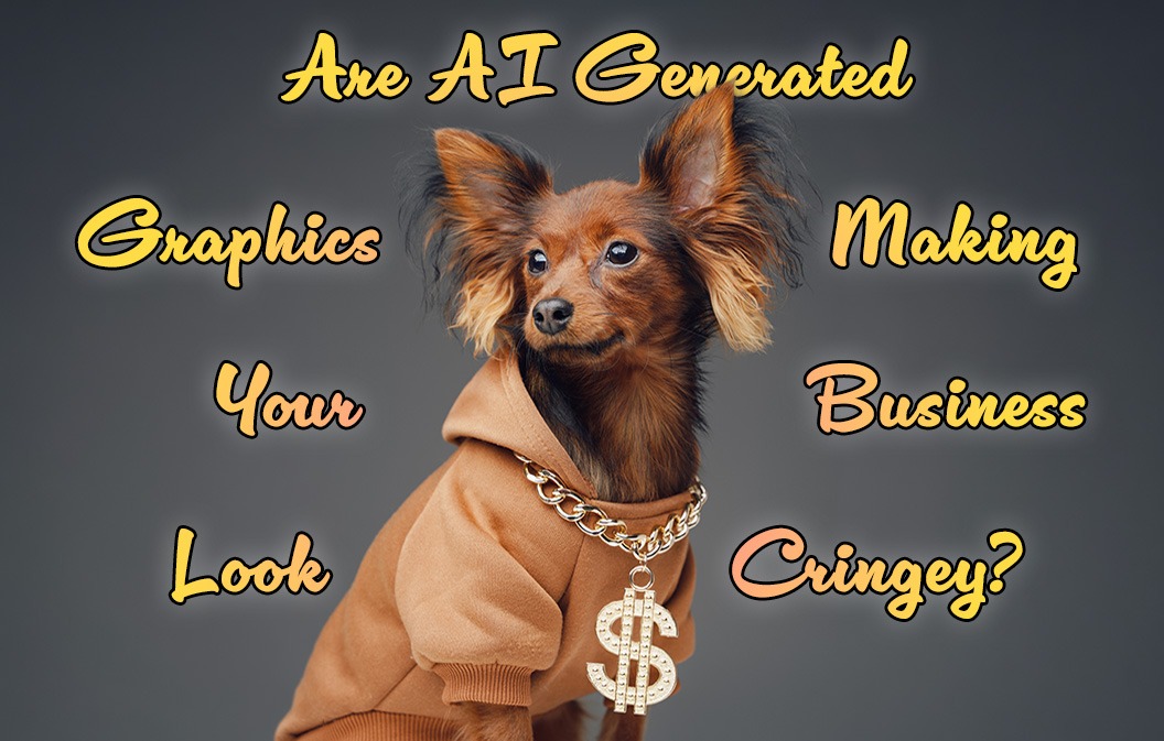 Are AI-Generated Graphics Making Your Business Look Cringey?